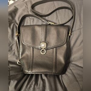 Brighton‎ Crossbody Leather Black Crossbody/Purse/Shoulder Bag